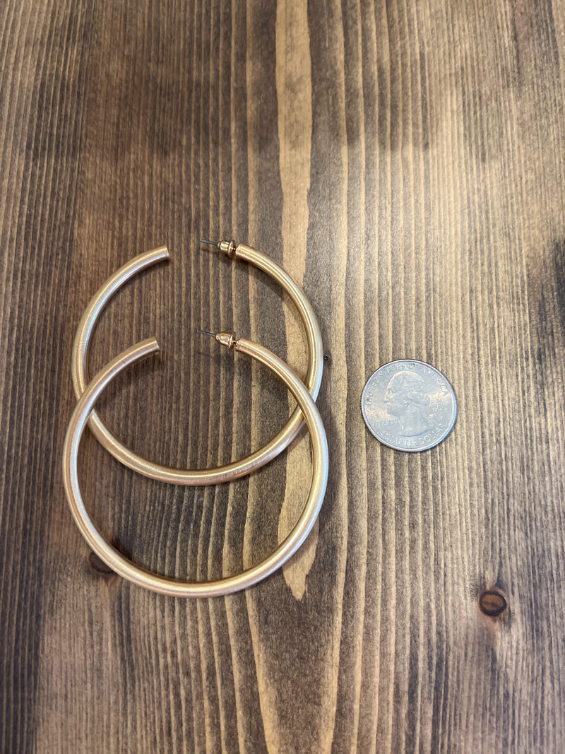 65mm Open Hoops