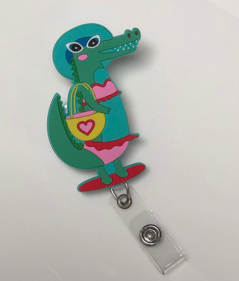 Wholesale CREATCABIN Badge Reel Retractable Frog Badge Holder