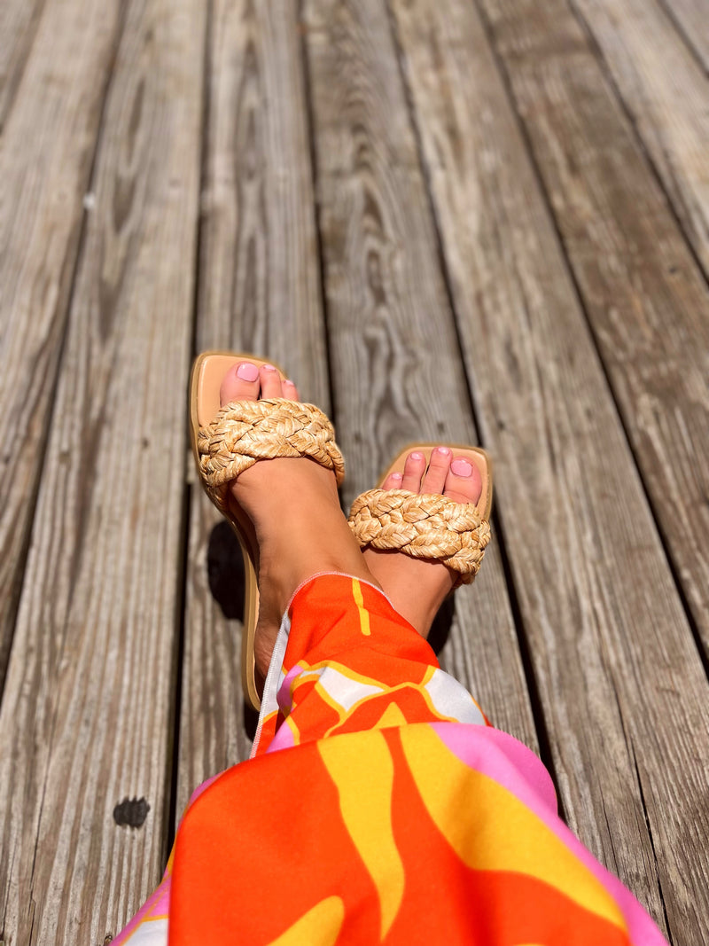 Summer Feels: Braided Sandals