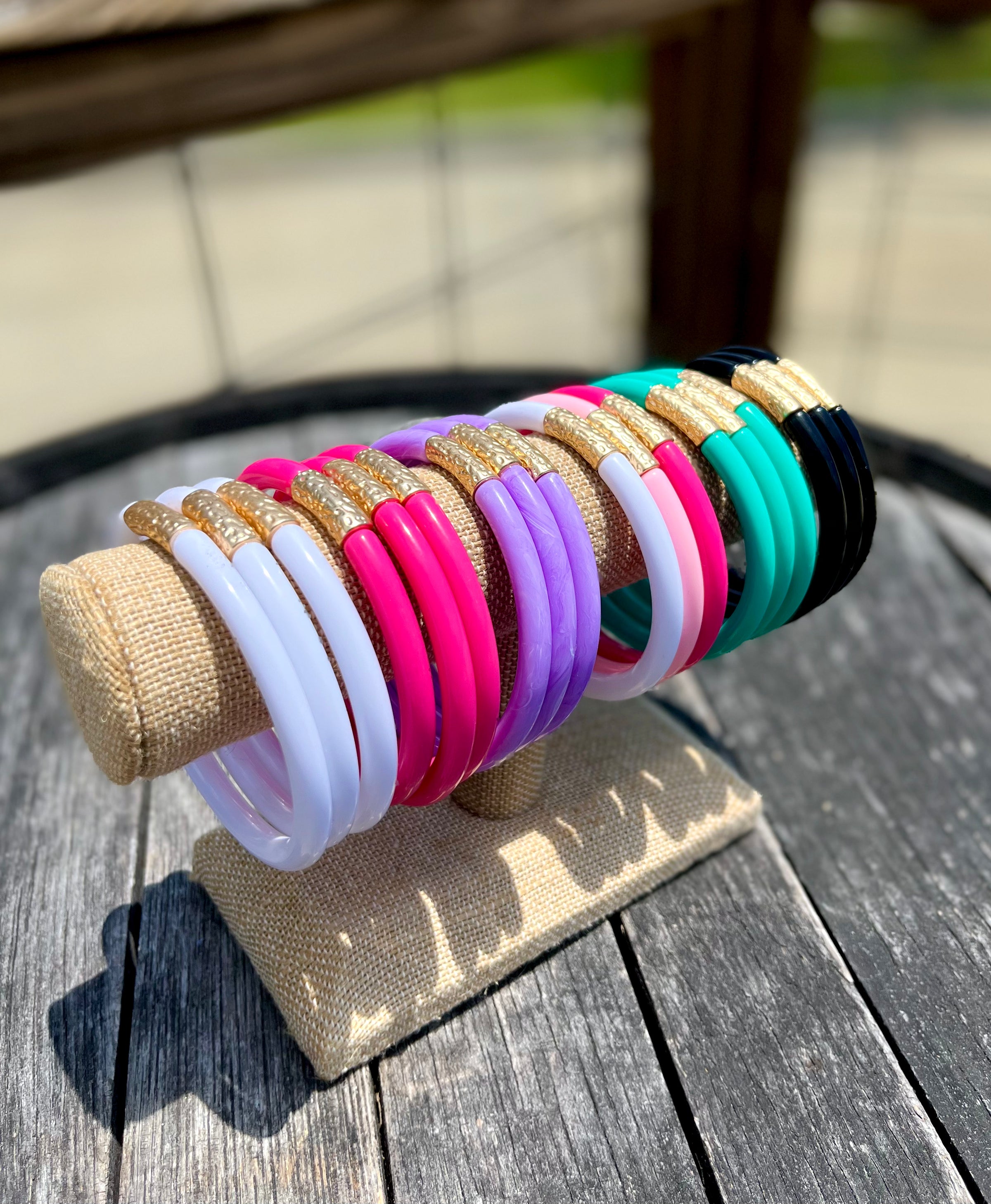 Nothing To Lose Acrylic Bangles