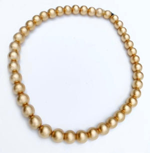 Gold Beaded Necklace