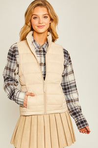 Comfort Zone: Solid Puff Vest