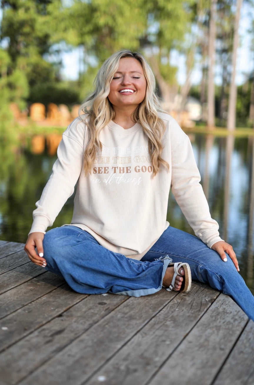 Jadelynn Brooke: See The Good Sweatshirt