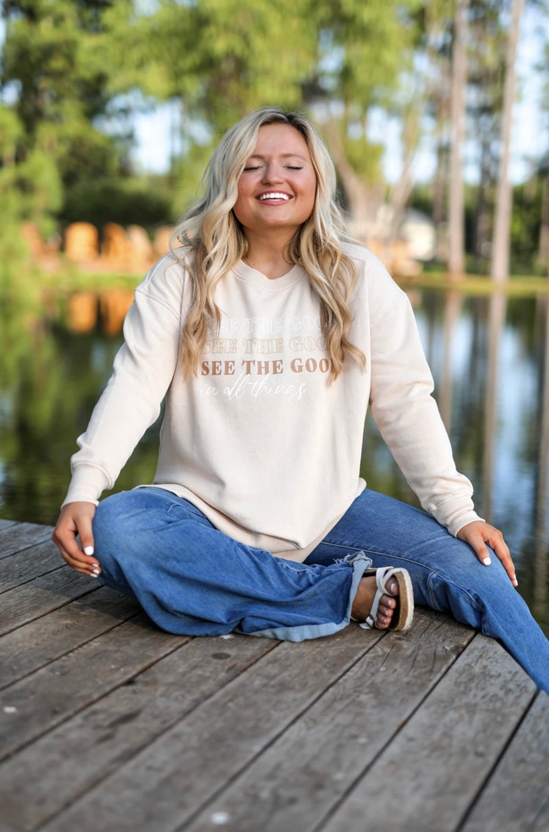 Jadelynn Brooke: See The Good Sweatshirt