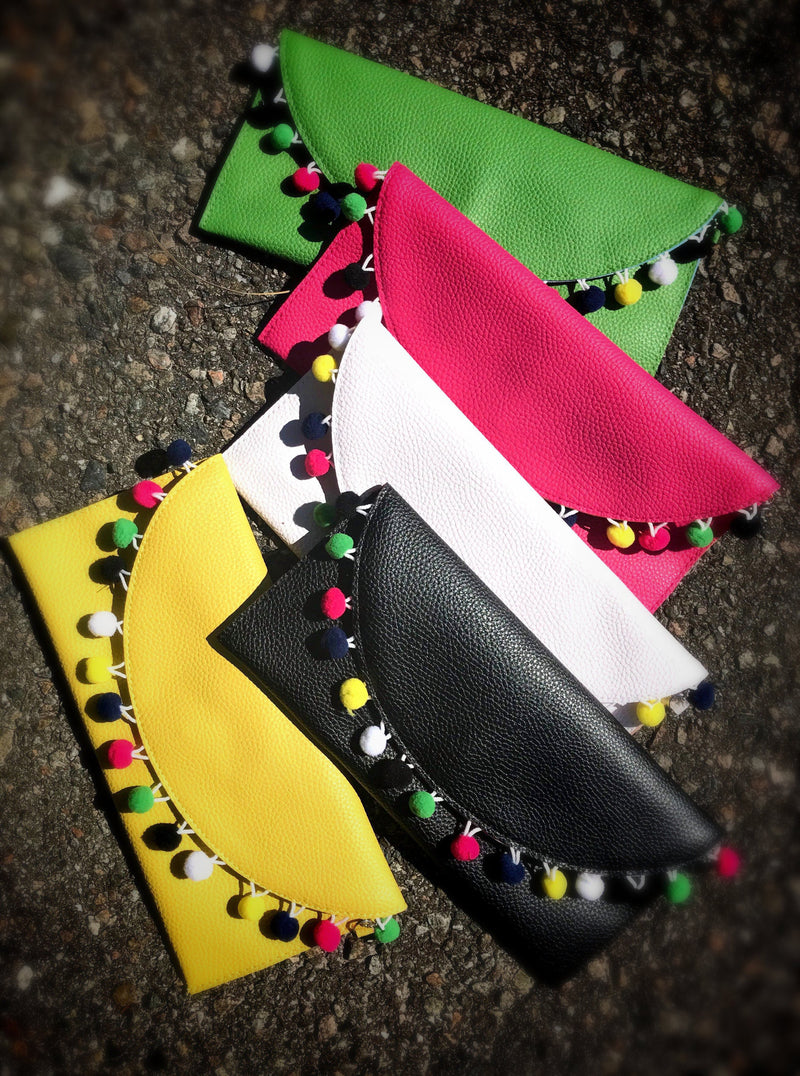 Pom Pom Resort Clutch