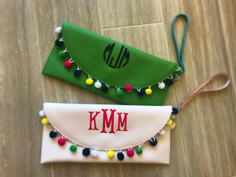 Pom Pom Resort Clutch