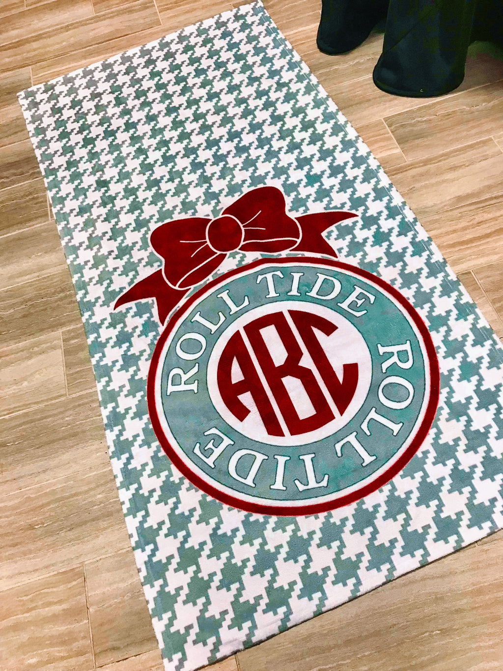 Roll Tide Monogram Towel