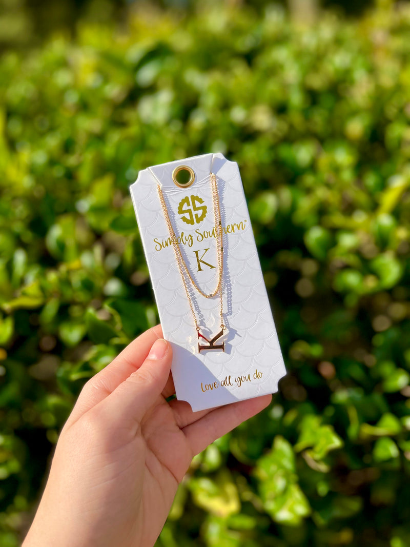 Simply Southern: Initial Layered Necklace