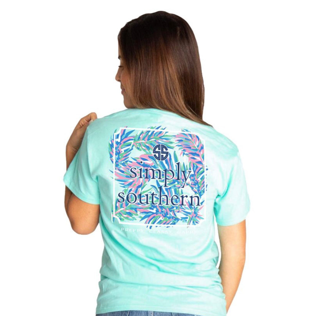 Simply Southern Short Sleeve: Logo/ Surf