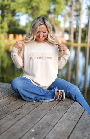 Jadelynn Brooke: See The Good Sweatshirt