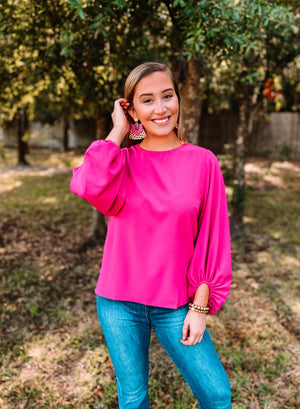 Paxton: Draped Sleeve Top