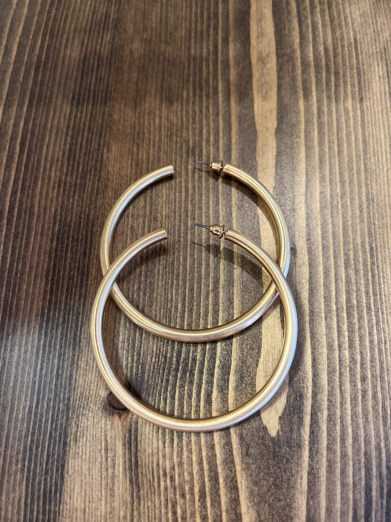 65mm Open Hoops