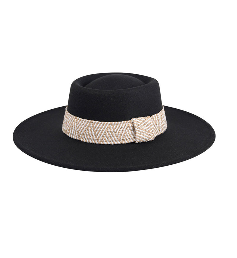 Stevie: Boho Wide Brim Hat
