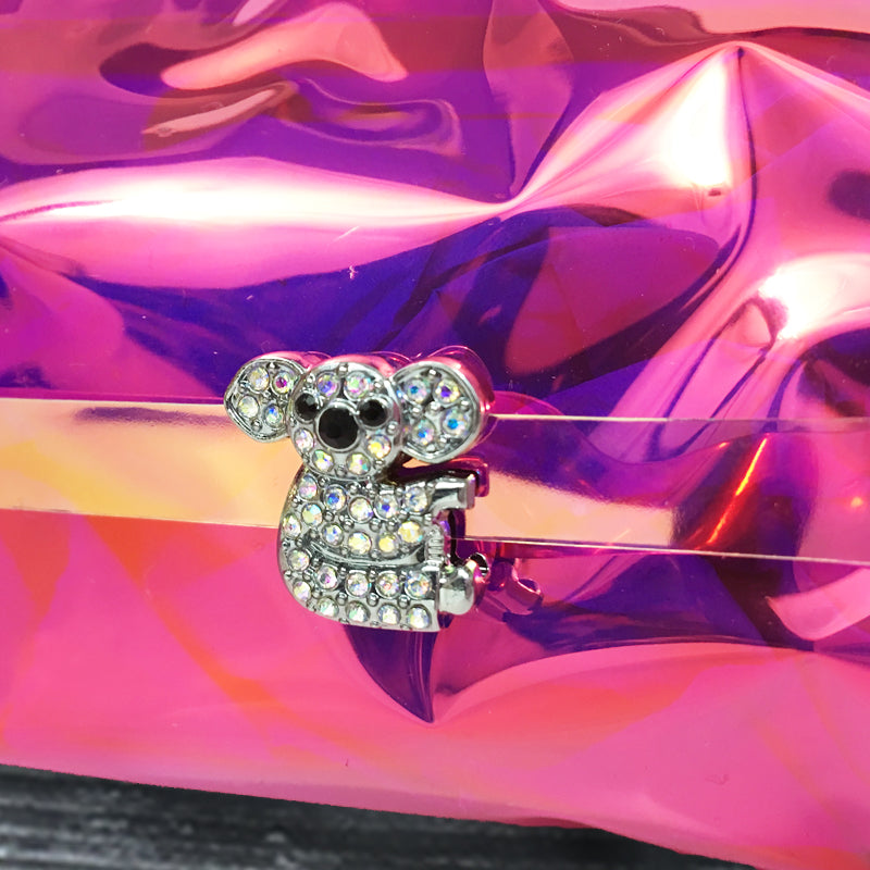 Disco Vibe: Iridescent Pencil Case
