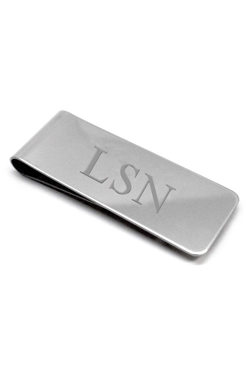 Monogram Money Clip