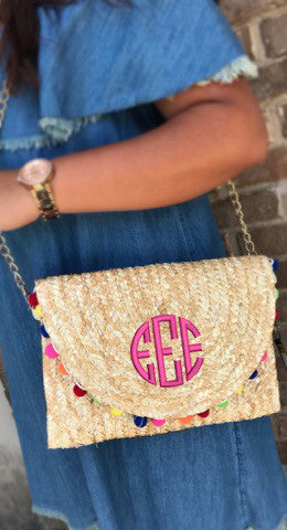 Fiesta Pom Pom Crossbody