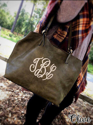 Everly Monogram Handbag