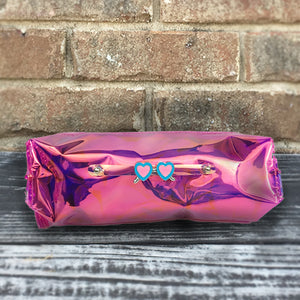 Disco Vibe: Iridescent Pencil Case
