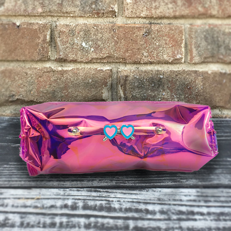 Disco Vibe: Iridescent Pencil Case