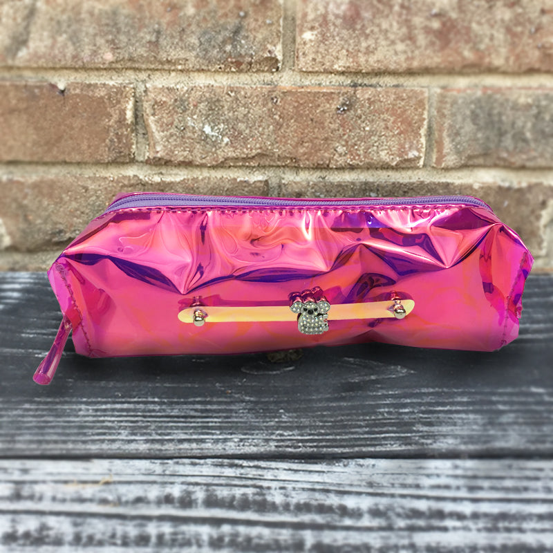 Disco Vibe: Iridescent Pencil Case