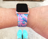 Custom Printed Apple Watch Bands