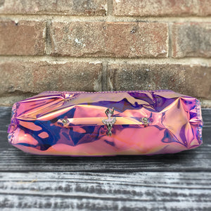 Disco Vibe: Iridescent Pencil Case
