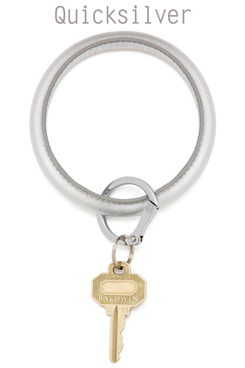 Big O Key Rings: Signature/ Smooth Leather