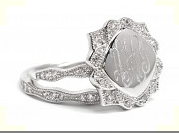 Stacked Framed: Sterling Silver Stack-able Ring Set