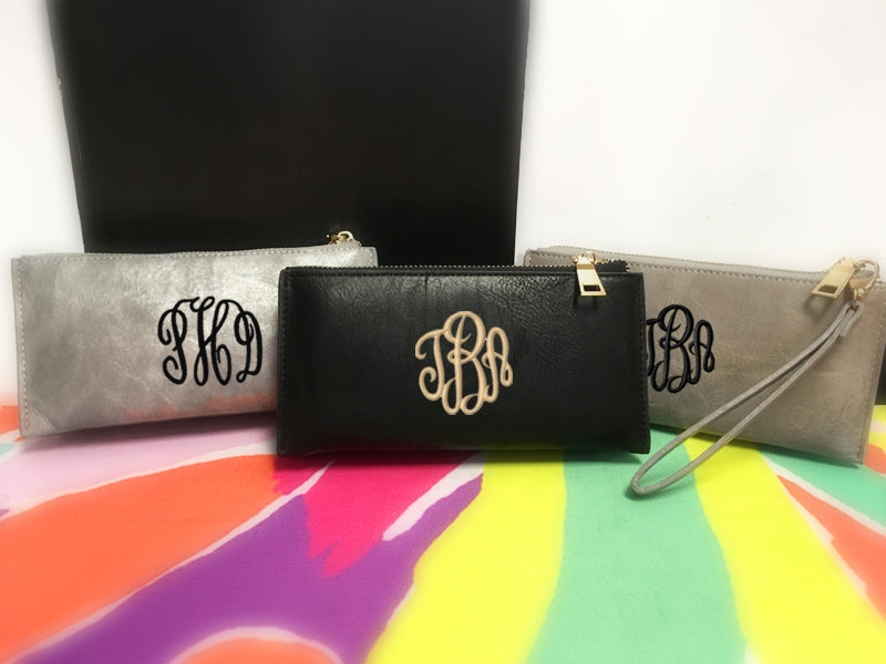 Casey Monogrammed Wallet